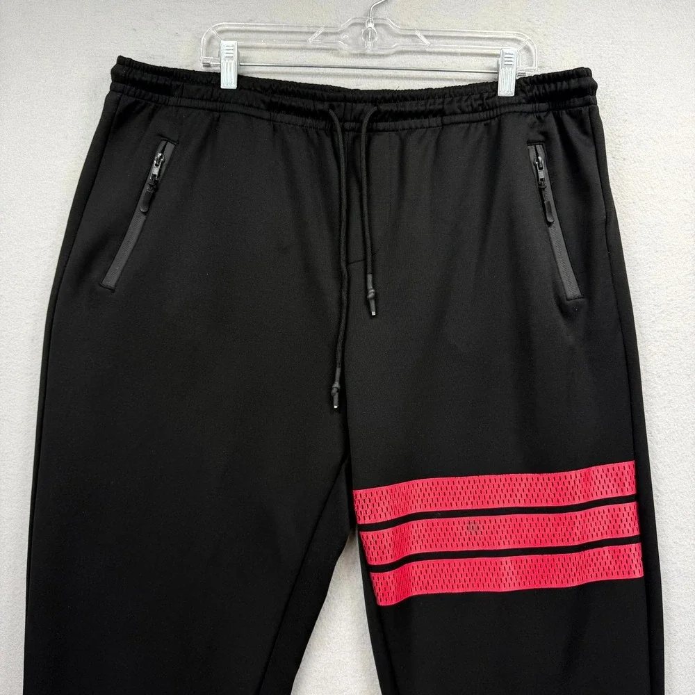 Public‎ Record Jogger Pants Mens 3XL Fits 40x32* Black Standard Fit Gym Training